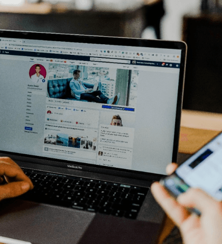 Stay connected with customers through active engagement on social channels.