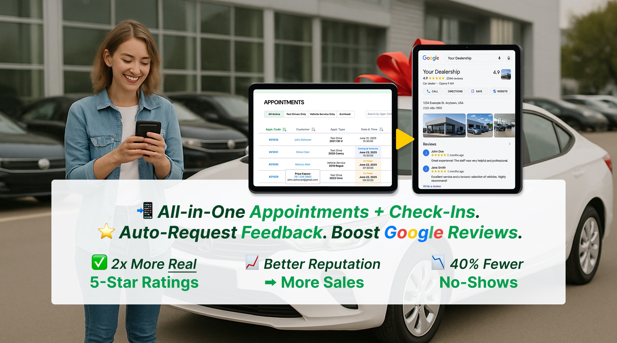 Drive feedback hero banner - desktop